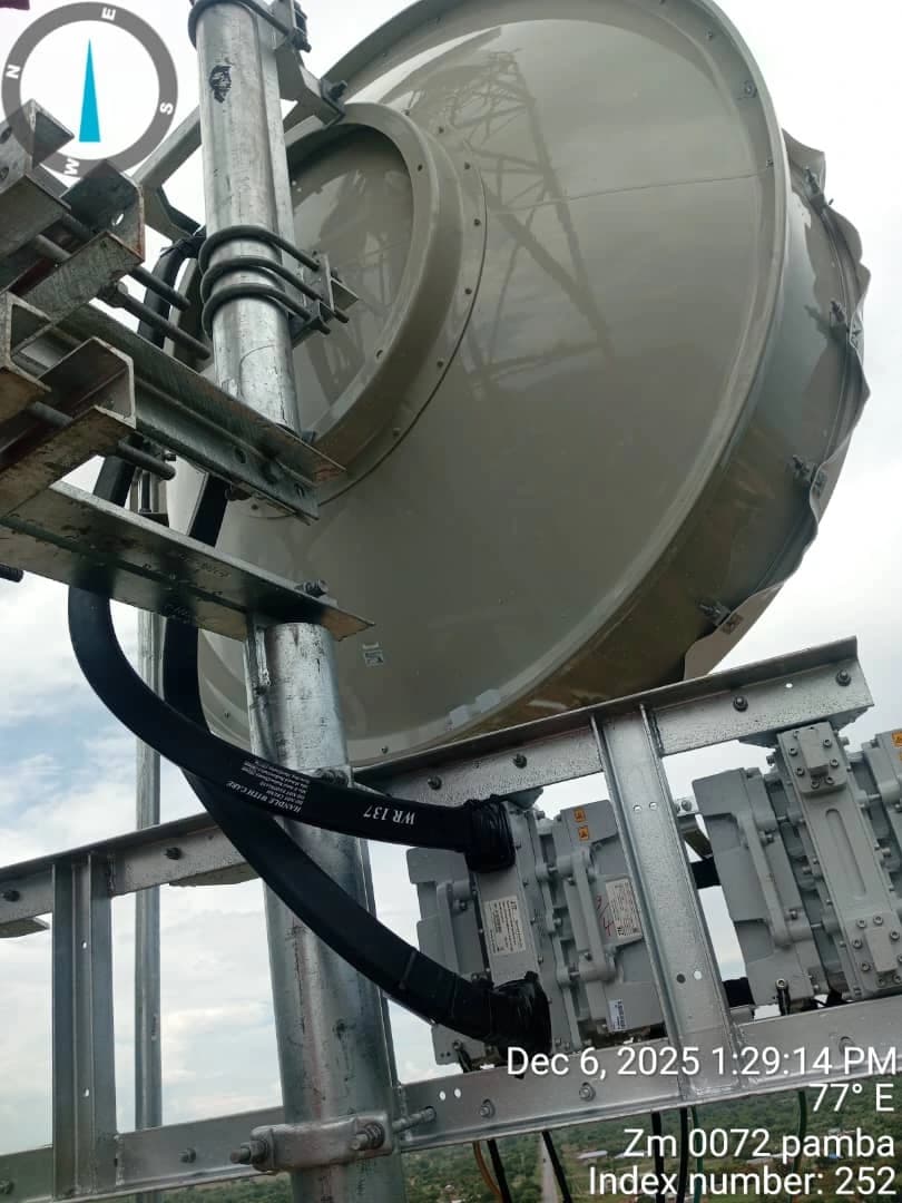 Towers & Antennas field photo from the ZTE / Airtel MW Backhaul project