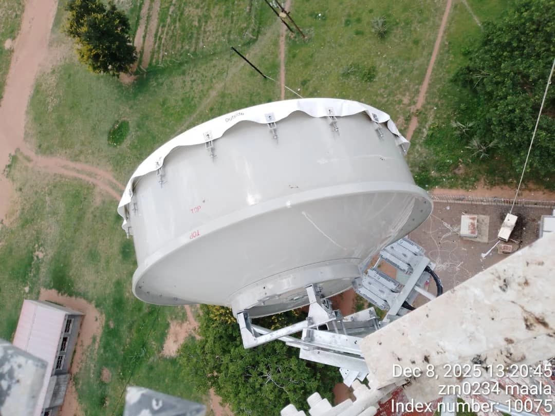 Towers & Antennas field photo from the ZTE / Airtel MW Backhaul project