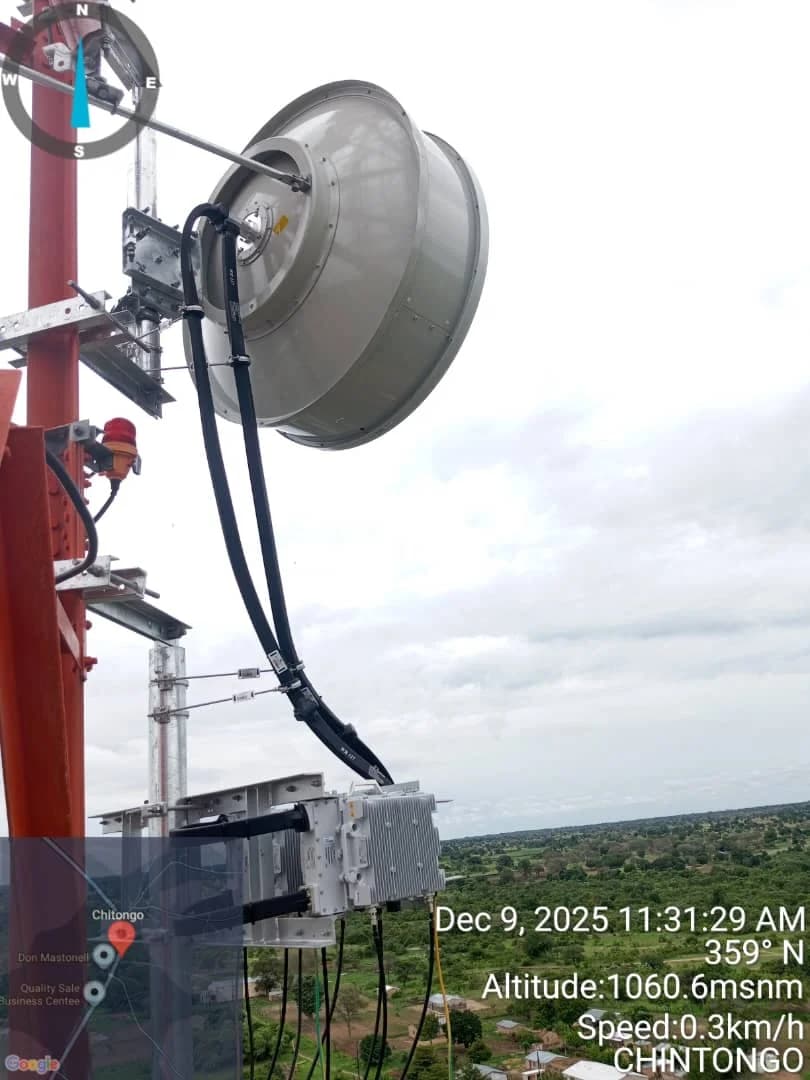 Towers & Antennas field photo from the ZTE / Airtel MW Backhaul project