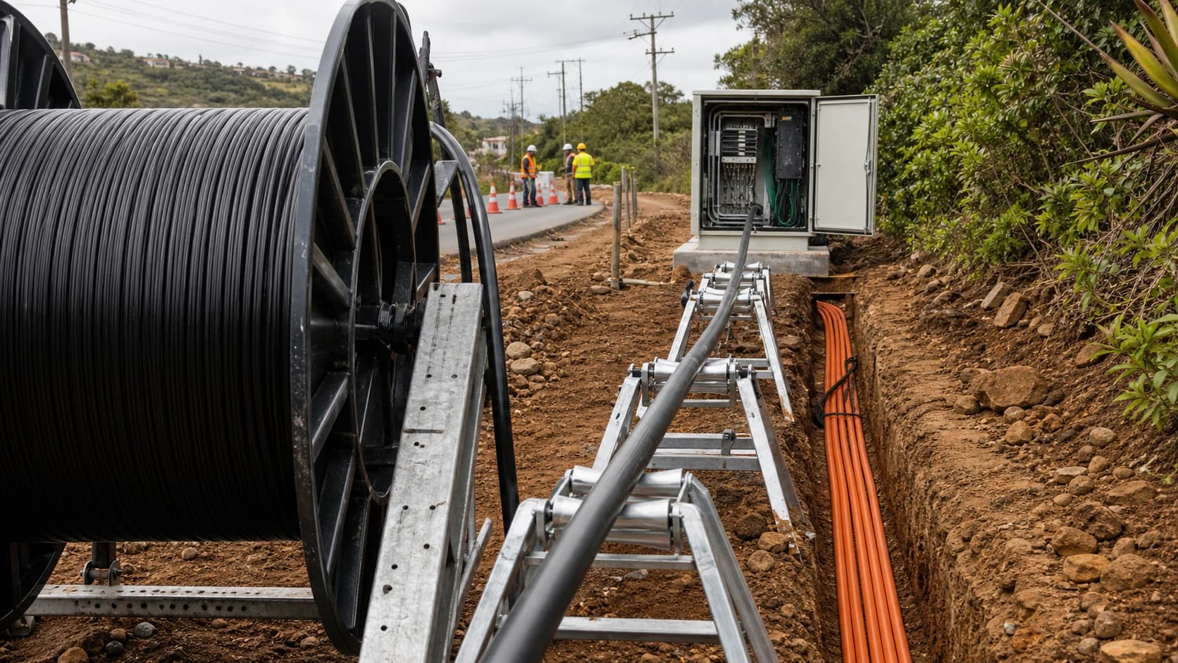Fibre Optic Installation field delivery